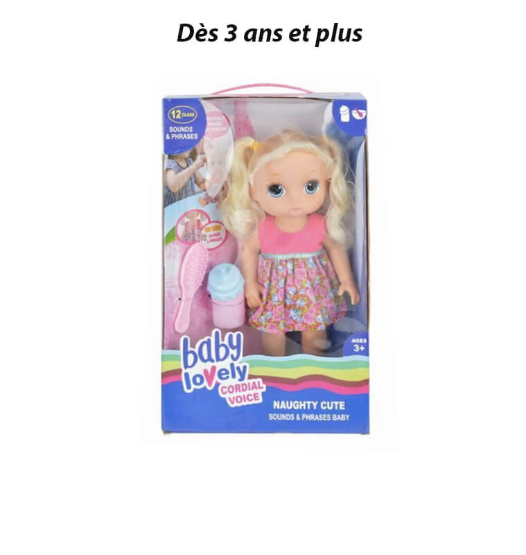 Poupée blonde de 30 cm "Baby Lovely" - Dès 3 ans | Poupons & poupées | 11 700 FCFA , dakar, Sénégal