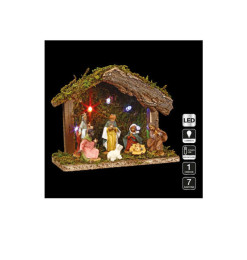 Crèche de Noël lumineuse...