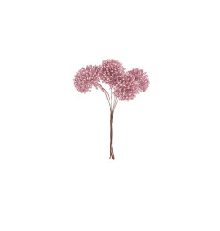 Déco de Noël bouquet rose artificielle 17 cm |Autres accessoires Noël |1 100 FCFA ,Dakar, Sénégal