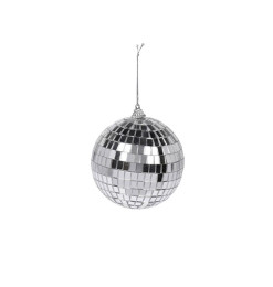 Boule de Noël disco miroir argentée, 10 cm |Boules de Noël |2 300 FCFA ,Dakar, Sénégal