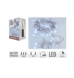 Guirlande Lumineuse de Noël 50 LED blanc avec minuteur |Luminaires de Noël |2 300 FCFA ,Dakar, Sénégal