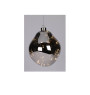 Boule de Noël lumineuse argentée forme organique 15 cm |Boules de Noël |10 200 CFA ,Dakar, Sénégal