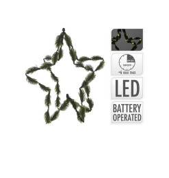 Étoile 3D lumineuse à 35 pin, 40 LED blanc chaud |Luminaires de Noël |6 500 FCFA ,Dakar, Sénégal