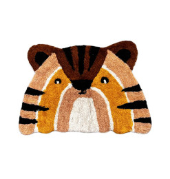 Tapis déco pour enfant tête de tigre en 90% coton et 10 % viscose, 60X80 cm | Décoration chambre enfant | 11 000 FCFA , dakar...