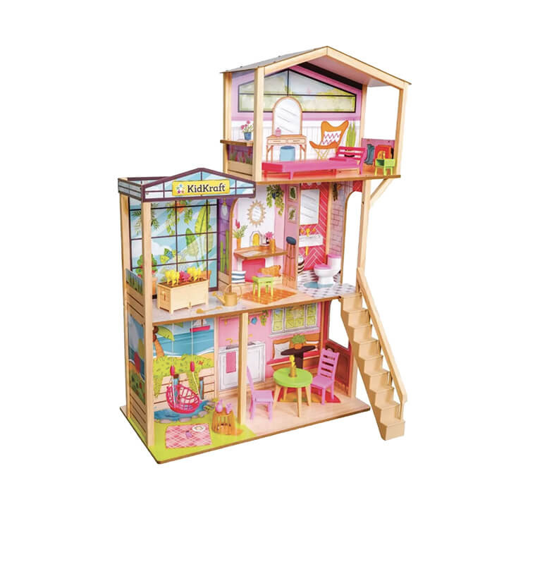 Maison de poupées en bois blooming spring Garden KIDKRAFT - Dès 4 ans et plus | Jeux d'imitation | 125 000 FCFA , dakar, Sénégal