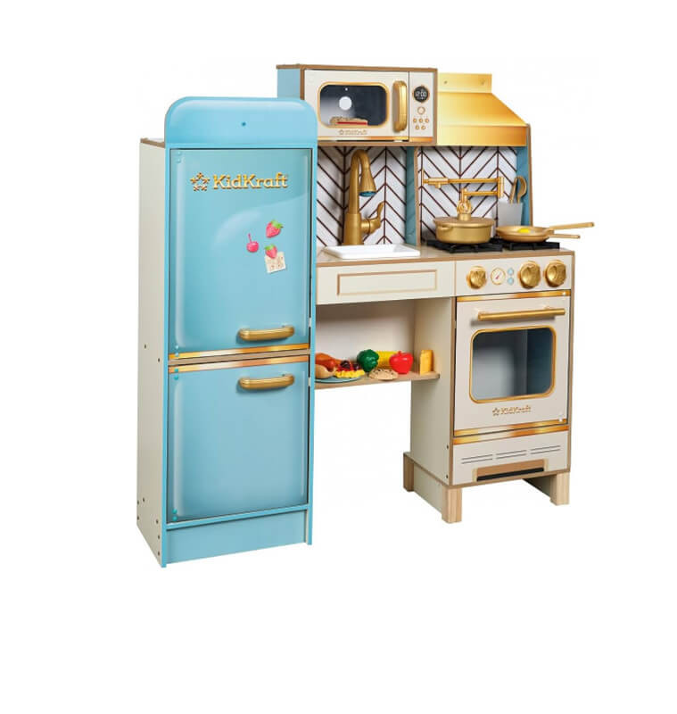 Cuisine pour enfant Retro Cool Play Kid Kraft, 89,99 x 27,89 x 96,8 cm - Dès 3 ans  | Jeux d'imitation | 199 000 FCFA , dakar...