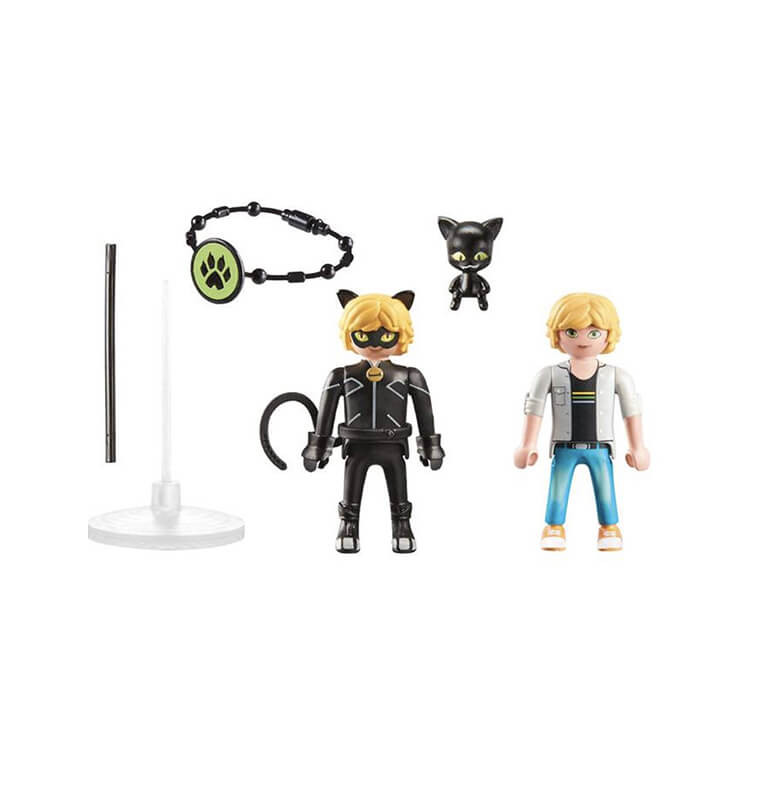 Playmobil Miraculous, Adrien et Chat Noir - De 4 à 10 ans | Playmobil | 13 500 FCFA , dakar, Sénégal