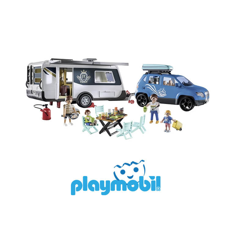 Playmobil Family Fun, Famille avec voiture et caravane - De 4 à 10 ans | Playmobil | 73 100 FCFA , dakar, Sénégal