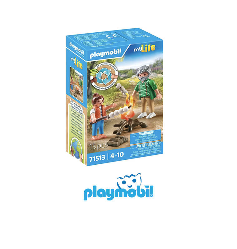 Playmobil My Life, Grand-père petite fille et feu de camp - De 4 à 10 ans | Playmobil | 7 000 FCFA , dakar, Sénégal