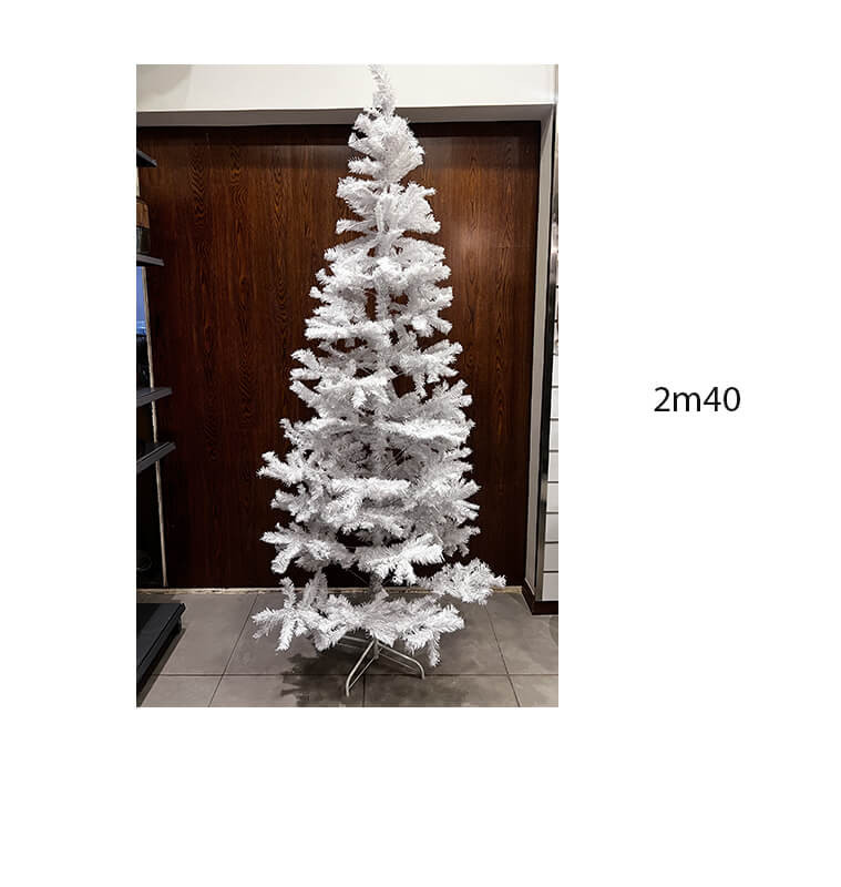 Sapin de Noël blanc 240 cm à 700 feuilles en PVC  |Sapins de Noël |36 000 FCFA ,Dakar, Sénégal