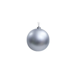 Boule de Noël argentée mate 15 cm en pvc |Boules de Noël |1 800 CFA ,Dakar, Sénégal