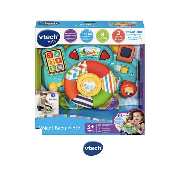 Volant d'activités baby pilote, VTECH - de 6 à 36 mois | Activités & jeux d'éveil | 24 500 CFA , dakar, Sénégal
