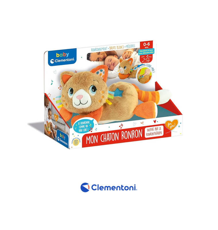 Peluche Interactive Mon Chaton Ronron Clementoni - Dès la naissance | Activités & jeux d'éveil | 24 500 FCFA , dakar, Sénégal