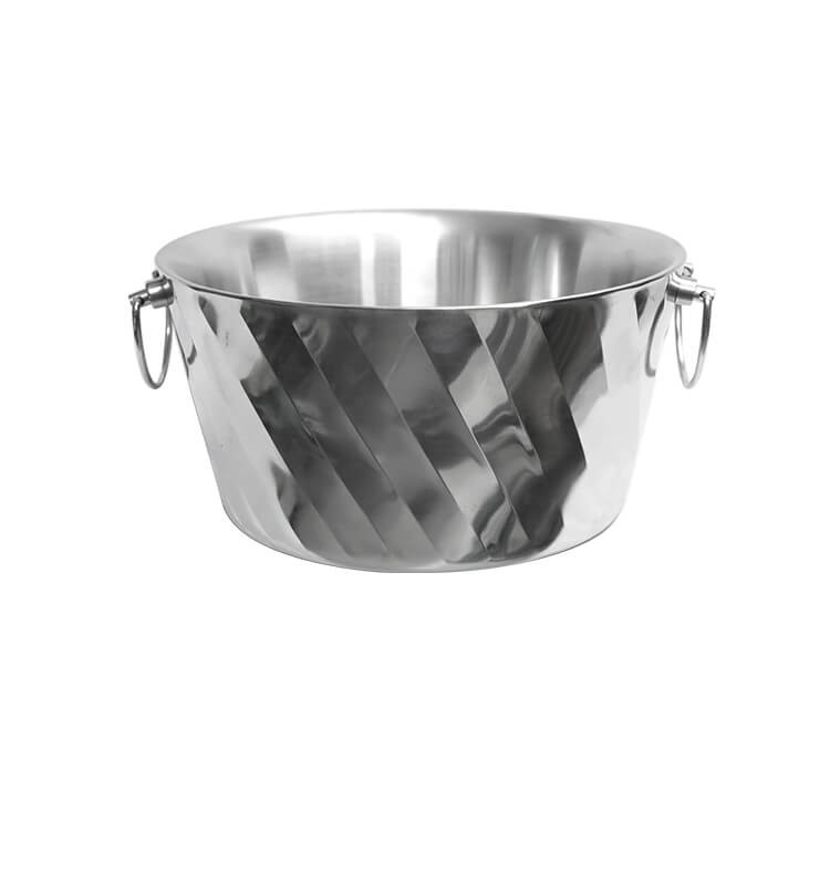 Seau à champagne en inox double paroi argent, 36x18 cm | Le bar | 45 000 FCFA , dakar, Sénégal