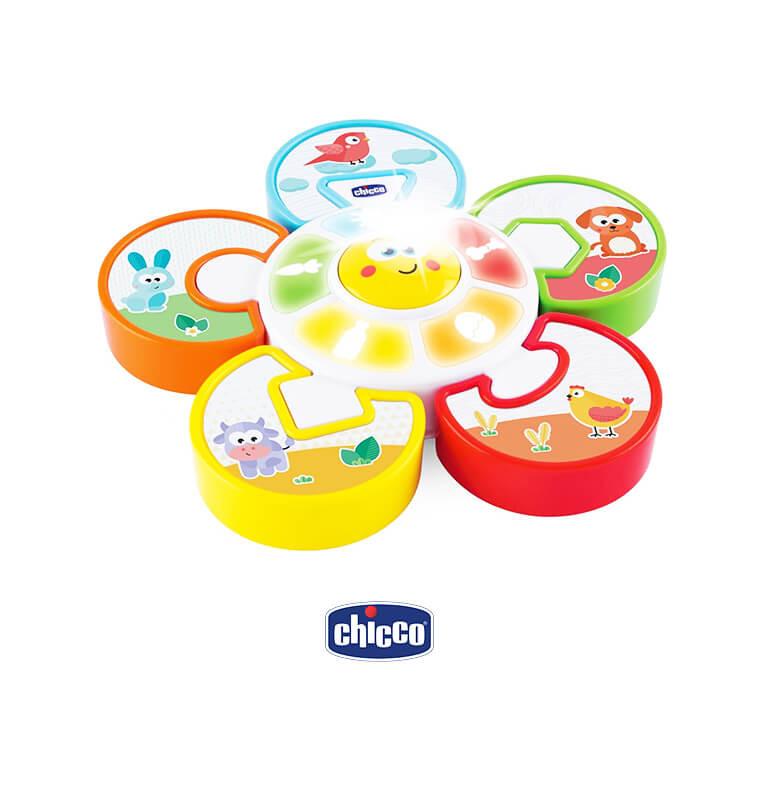 Puzzle électronique des animaux, CHICCO - De 6 à 18 mois | Activités & jeux d'éveil | 18 000 FCFA , dakar, Sénégal