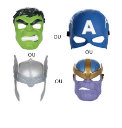 Masque Avengers Hasbro - Pour 5 ans et plus | Figurines, pistolets & gadgets | 13 300 FCFA , dakar, Sénégal