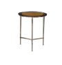 Table de coin en verre fumé et pieds black nickel, 45.7X45.7X54.6 cm | 85 000 FCFA , Dakar