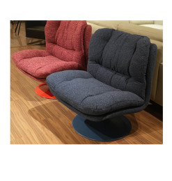 Fauteuil pivotant en tissu bleu, 82X84X96 cm | 600 000 FCFA , Dakar