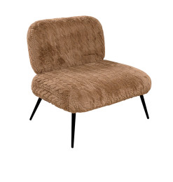 Fauteuil en tissu marron foncé, 64X69.5X80.5 cm | 188 000 FCFA , Dakar