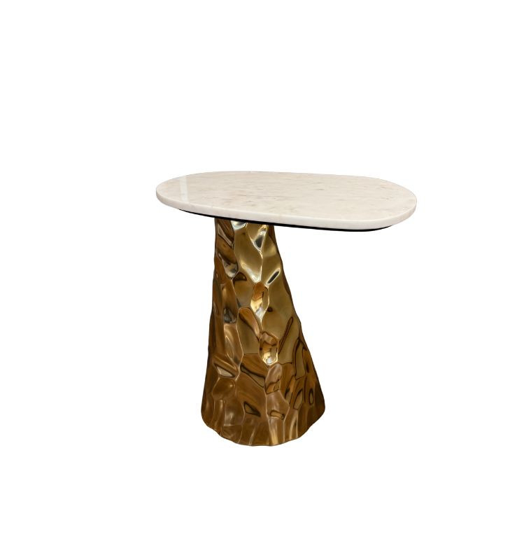 Table de coin en marbre et métal 55X45.5X59.8 cm | 310 000 FCFA , Dakar