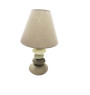 Lampe de table galets céramique beige, 58 cm | Lampes de table, lampes de chevet , Dakar, Sénégal