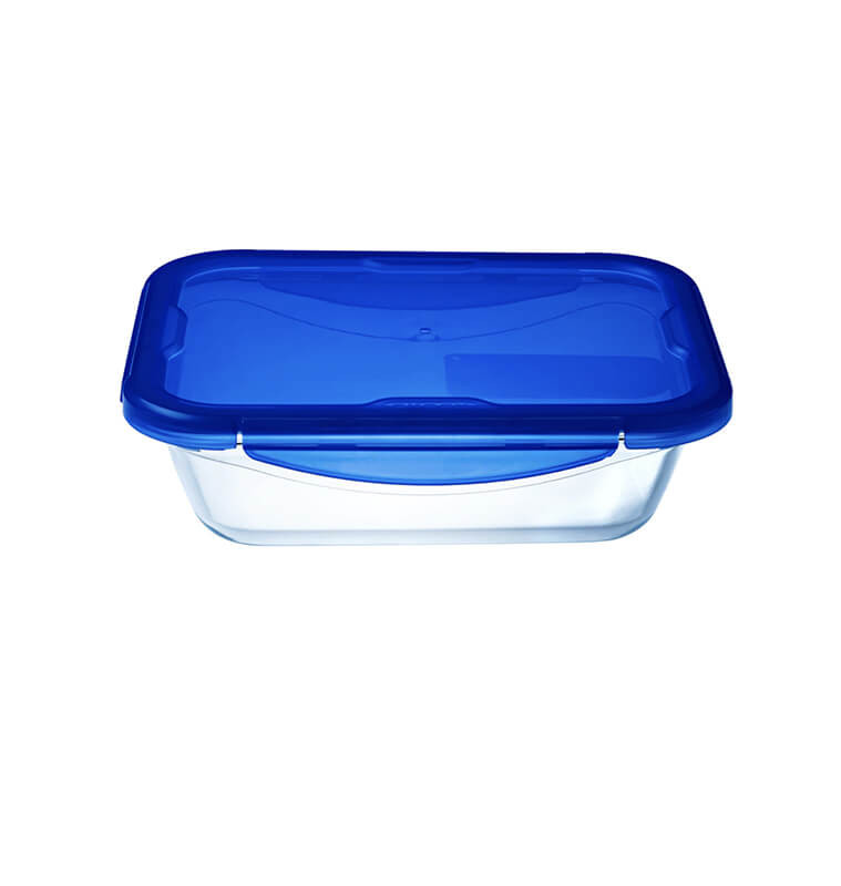 Boite de conservation en verre et couvercle plastique Cook & GO Pyrex, 20x15 cm | Boites de conservation alimentaire | 8 200 ...