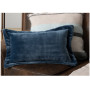 Coussin déco en flanelle bleue "Cuddly", 38x58 cm | Coussins déco , Dakar, Sénégal