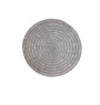 Set de table rond en vinyle 70% et 30% polyester gris, 38 cm | Sets & chemins de table | 1 650 FCFA , dakar, Sénégal