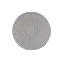 Set de table rond en 100% polyester gris, 38 cm | Sets & chemins de table | 1 350 FCFA , dakar, Sénégal