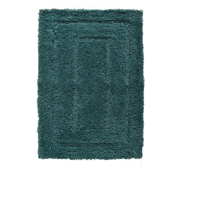 Tapis de bain 60% chenille et 40% coton sarcelle, 50x80 cm | Tapis de bain | 7 400 FCFA , dakar, Sénégal