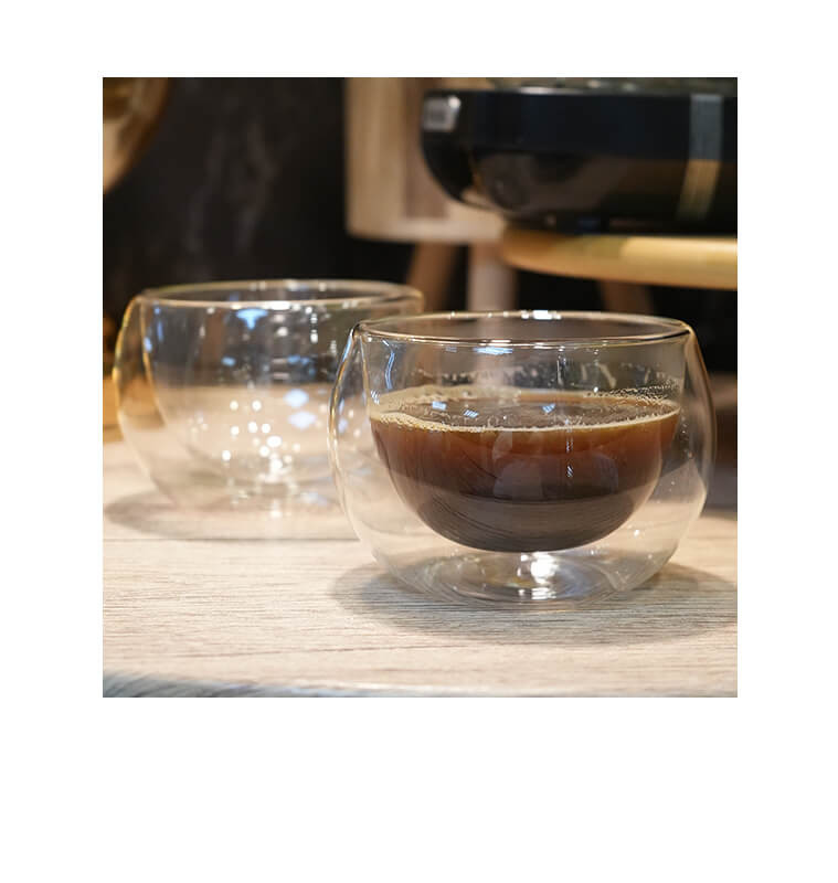 Tasse à thé double paroi en verre 270ml - Lot de 2 | Tasses & mugs | 6 900 CFA , dakar, Sénégal