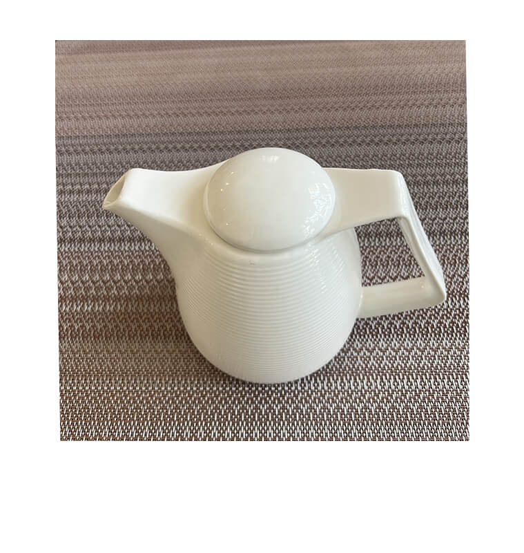 Théière en porcelaine blanche 350 ml | Vaisselle en porcelaine blanche | 3 900 CFA , dakar, Sénégal