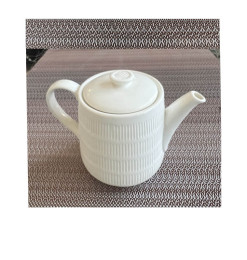 Théière en porcelaine blanche 500ml | Vaisselle en porcelaine blanche | 4 800 CFA , dakar, Sénégal