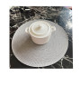 Soupière avec couvercle en porcelaine blanche 800 ml | Vaisselle en porcelaine blanche | 4 700 CFA , dakar, Sénégal
