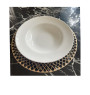 Assiette à pâtes en porcelaine blanche 29,37 cm | Vaisselle en porcelaine blanche | 5 000 CFA , dakar, Sénégal