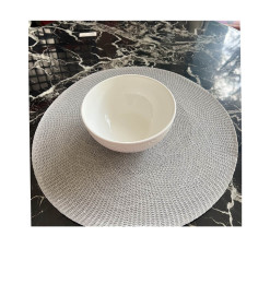 Bol en porcelaine blanche strié 15,9 cm | Vaisselle en porcelaine blanche | 2 000 CFA , dakar, Sénégal