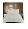 Parure de lit king Size blanc ( housse de couette 240x260, drap plat 240x290 et 2 taies) | Linge de lit , Dakar, Sénégal