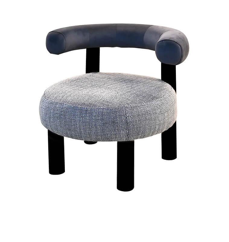 Fauteuil en velours 75X68,5X70,5cm | 128 000 CFA , Dakar