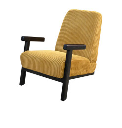 Fauteuil velours jaune 88x63x77,5cm | 210 000 CFA , Dakar