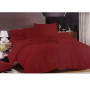 Parure de drap 4 Pcs ( DP 240X300 + DH 180x200 cm + 2 taies 50x70 cm) en polyester rouge | Linge de lit , Dakar, Sénégal