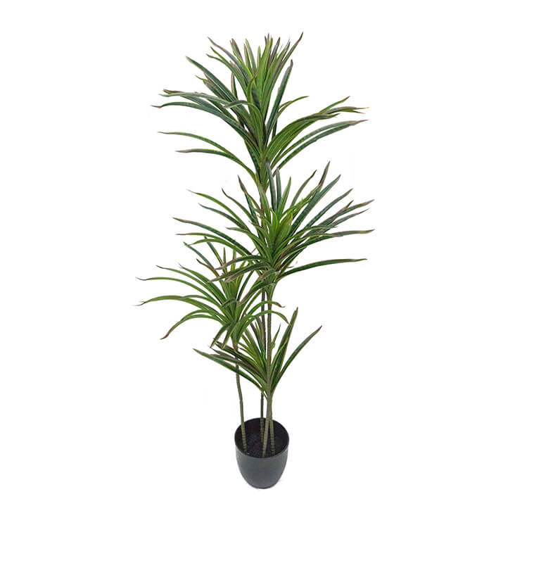 Plante artificielle YUCCA dans pot noir en plastique, 130 cm | Arbres & plantes artificielles extérieur | 30 000 CFA , dakar,...