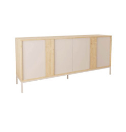 Buffet KAIA en mélamine 180x40x80 cm crème/Balmese