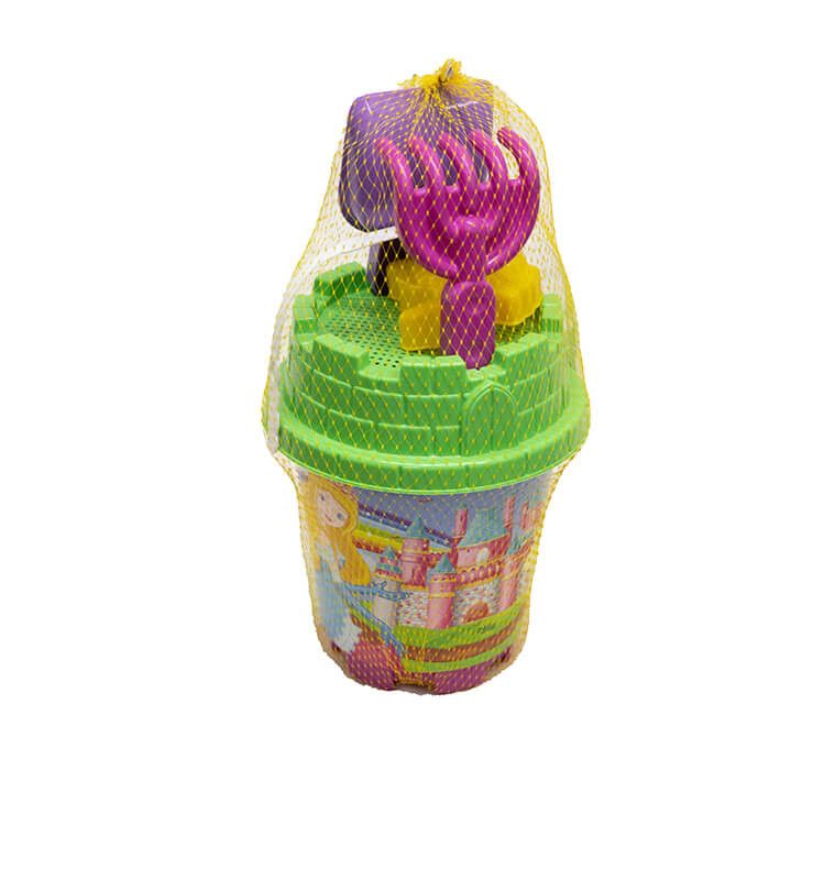 Seau de plage avec accessoires dans filet  | Gonflable & jeux de plage | 4 800 CFA , dakar, Sénégal