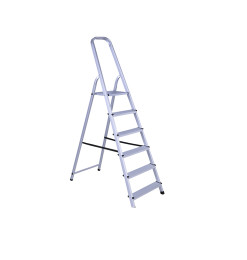 Escabeau 6 marches en alu argenté, Hauteur des marches 128 cm | Outillage & bricolage | 49 000 CFA , dakar, Sénégal