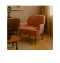 Fauteuil tissu rose - 62×47×75 cm | 150 000 CFA | à Dakar