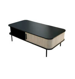 Table à café bois blanc - 120x60x40 cm