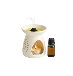 Brûle-parfum en céramique - 10x11 cm | Bougies & senteurs , Dakar, Sénégal