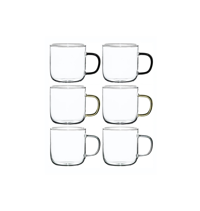Tasse à thé en verre, 320 ml - Lot de 6 | Tasses & mugs | 8 700 CFA , dakar, Sénégal