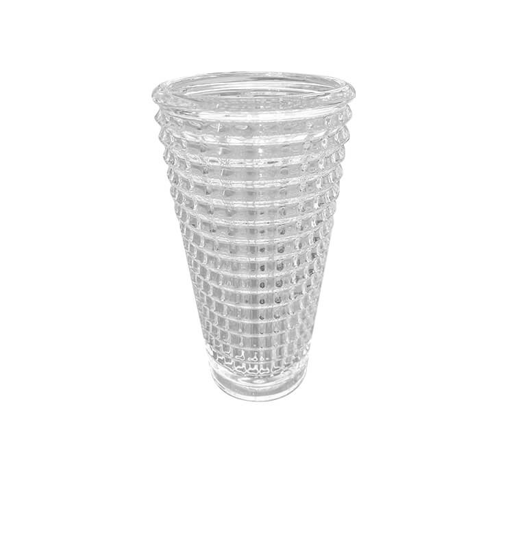 Vase décoratif en verre transparent – H27 cm | Vases déco , Dakar, Sénégal