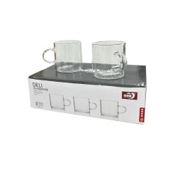 Tasse à thé en verre, 410 ml - Lot de 4 | Tasses & mugs | 5 800 CFA , dakar, Sénégal